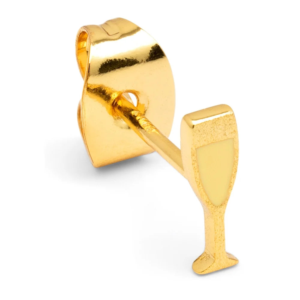 LULU Copenhagen Øreringe - Pop Ørering Champagne