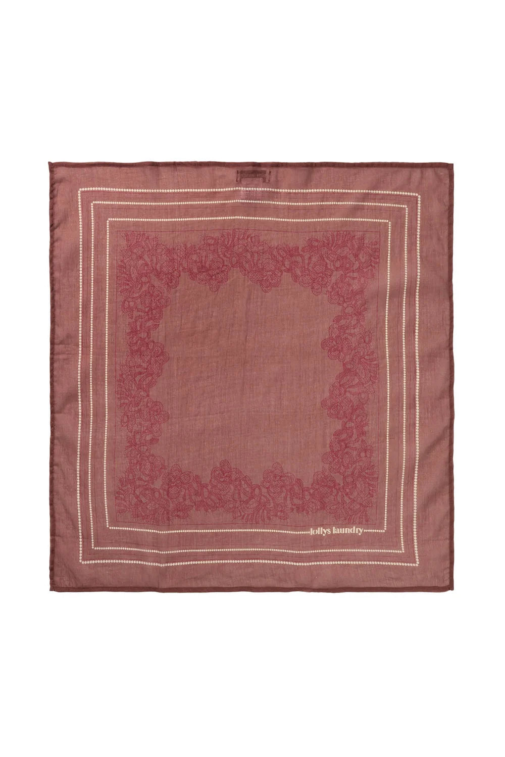 Lollys Laundry Tørklæde - RoanLL Tørklæde i Dusty Rose