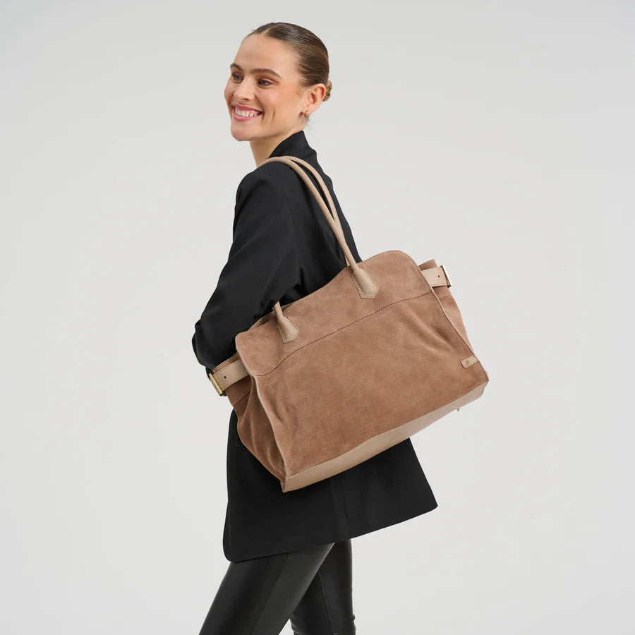 Depeche Taske - 16640 Madrid Shopper Taske i Taupe