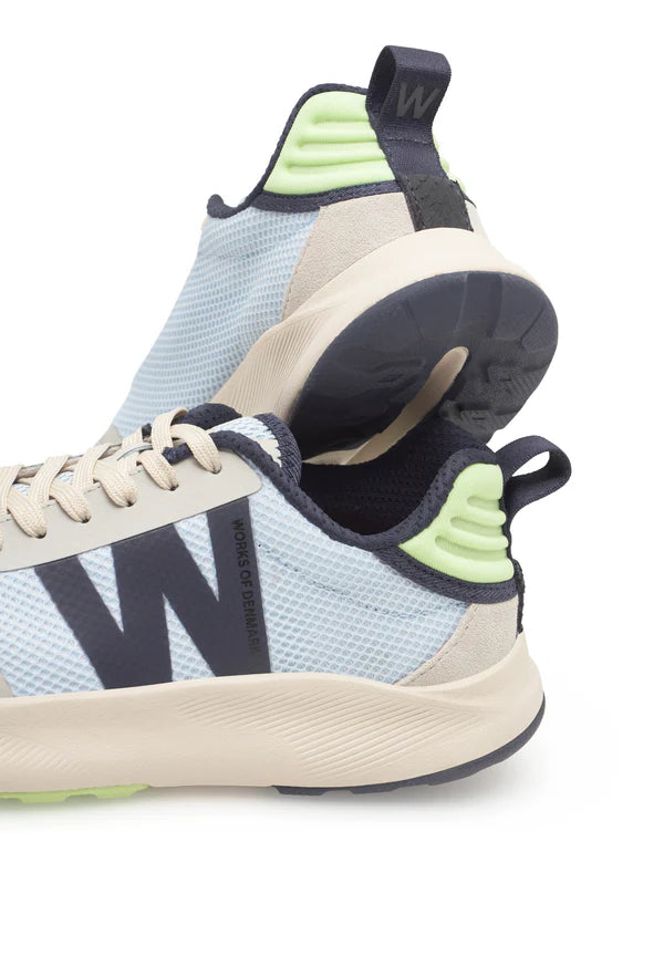Woden Sneaker - Sabine Sneakers i Moonstone-Matcha