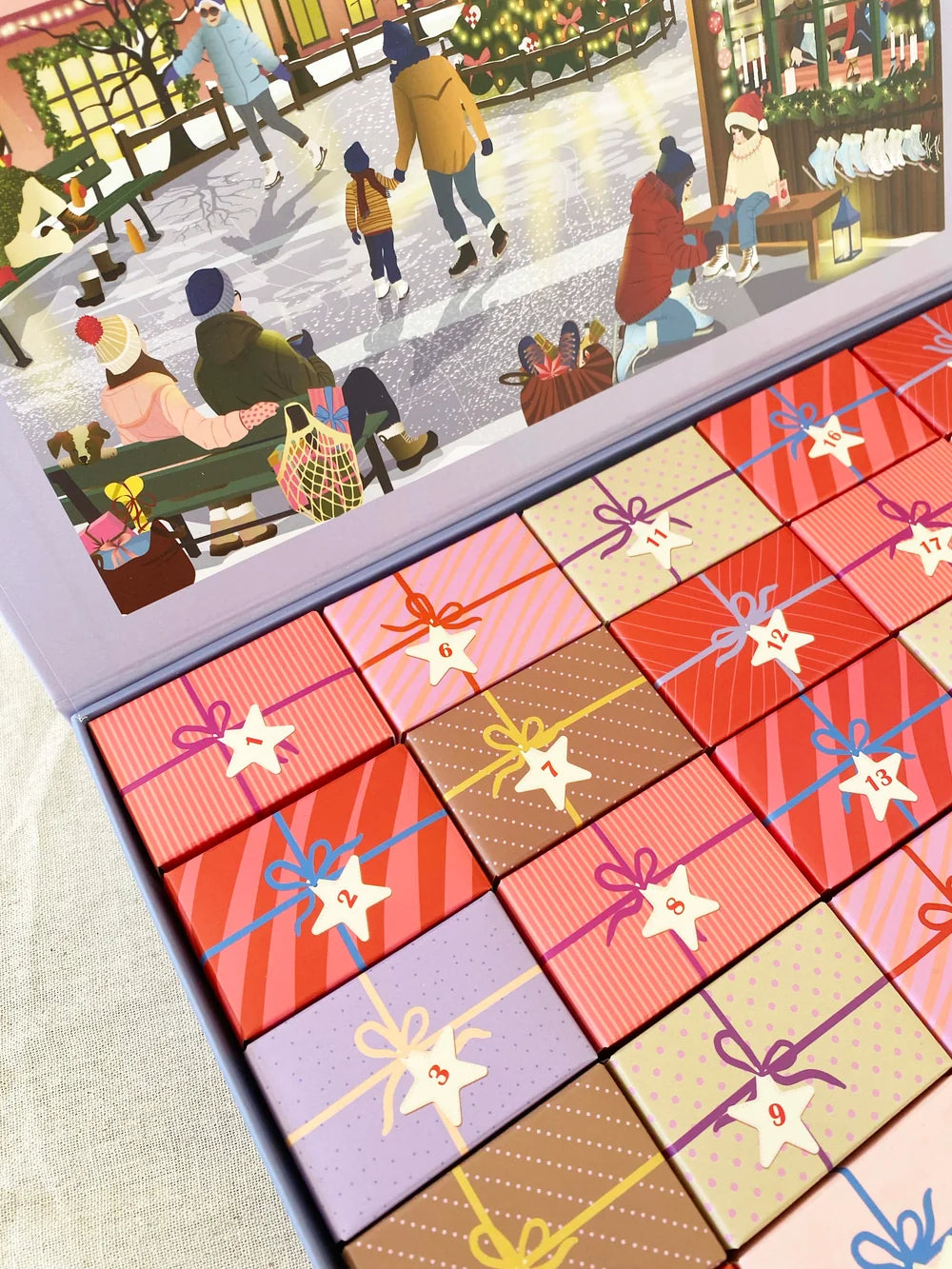 Visse Vasse Kalender - Julekalender Skate & Coffee Puslespil