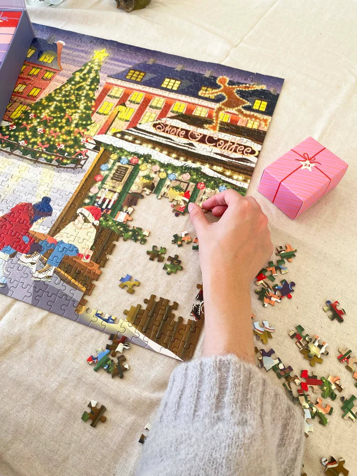 Visse Vasse Kalender - Julekalender Skate & Coffee Puslespil