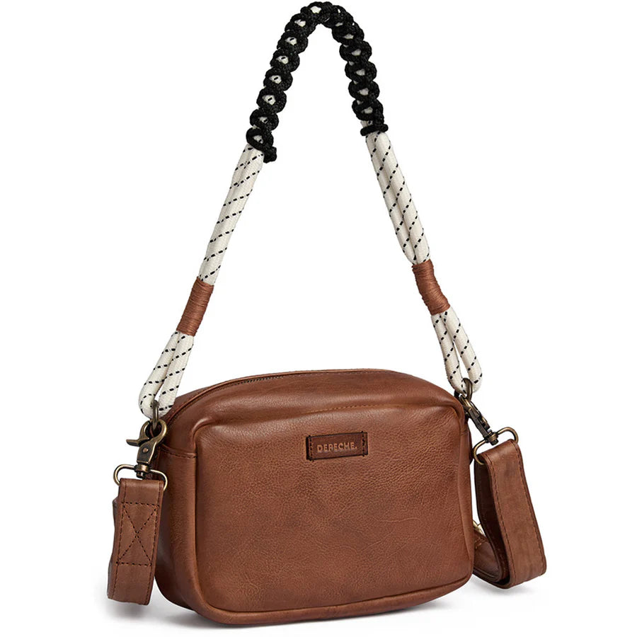 Depeche Taske - 16910 Oslo Crossover Taske i Dark Cognac