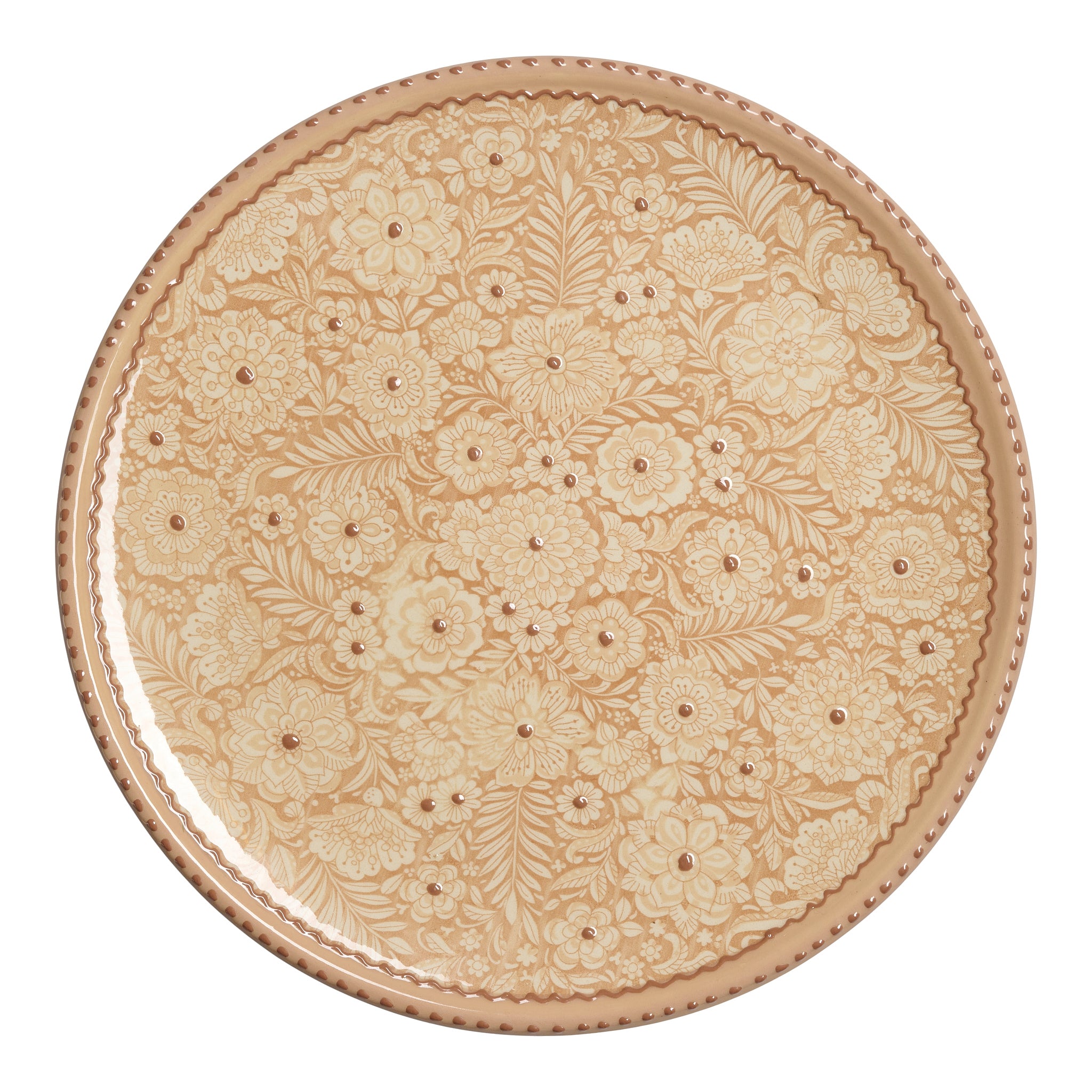 By Spliid Keramik Fad - Asilva Fad Stor Ø31cm i Beige