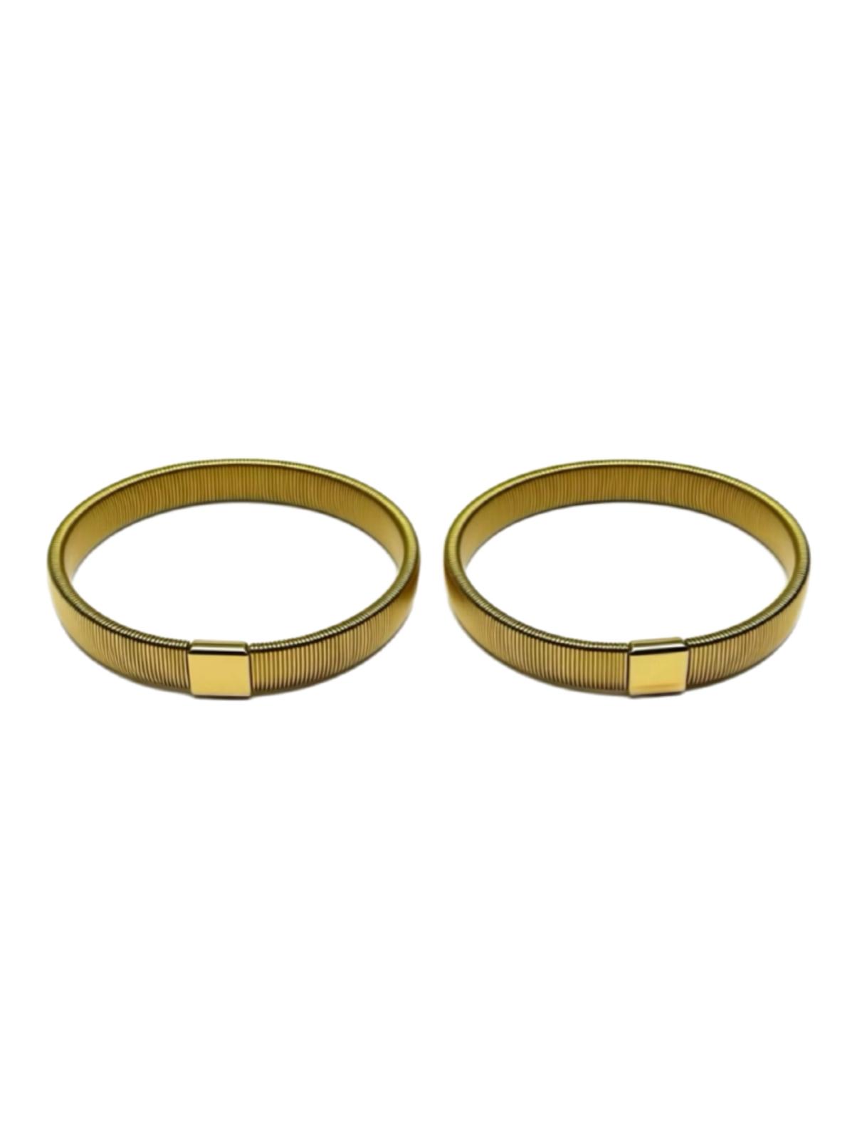 Tim & Simonsen Ærmeholdere - TSJ600 Valentina Ærmeholdere i Guld Belagt