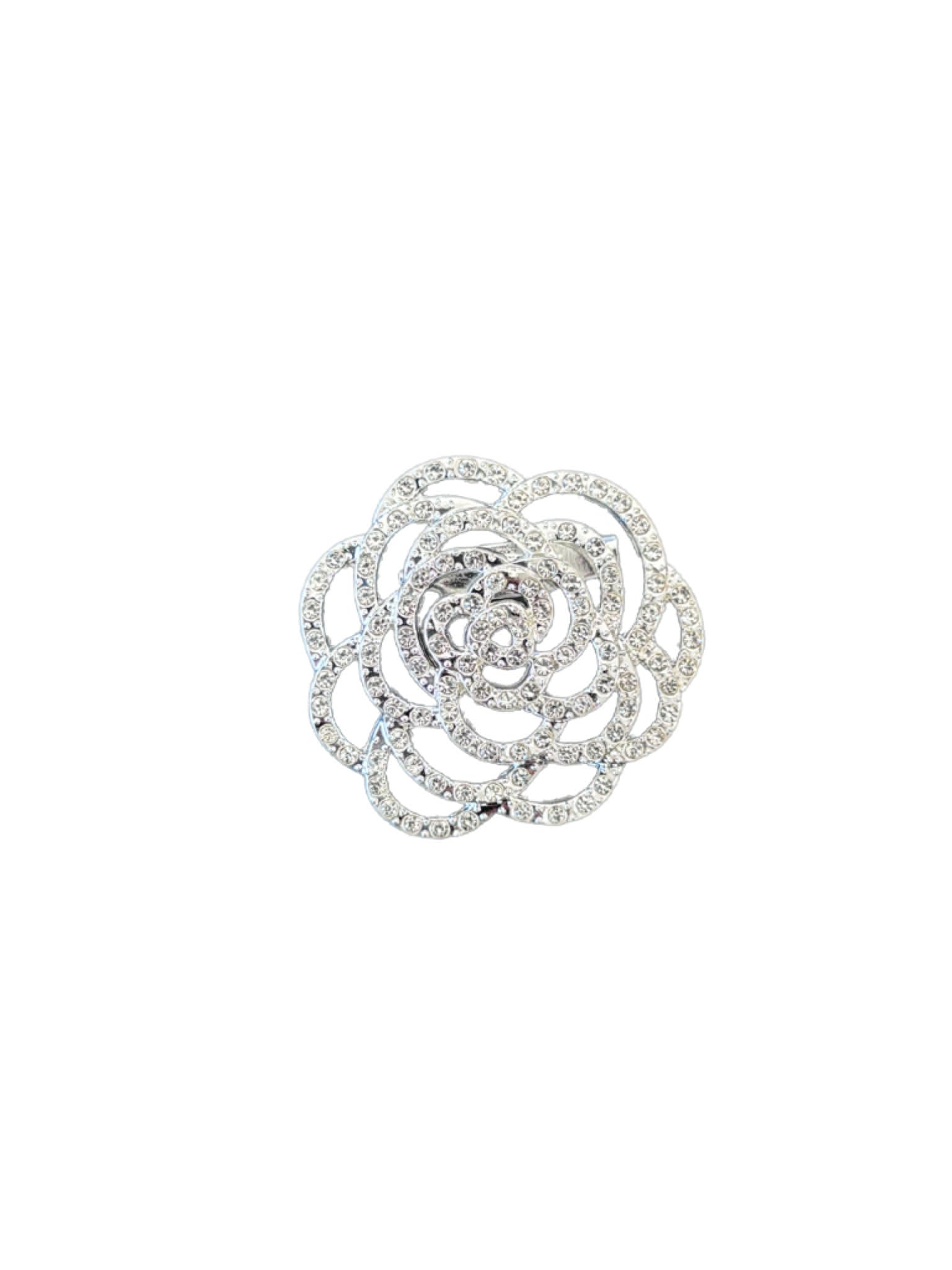 Tim & Simonsen Broche - 696 Eleven Blomster Pin Sølv