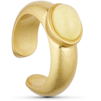Tim & Simonsen Fingerring - TSJ492 Tyra Ring i Forgyldt