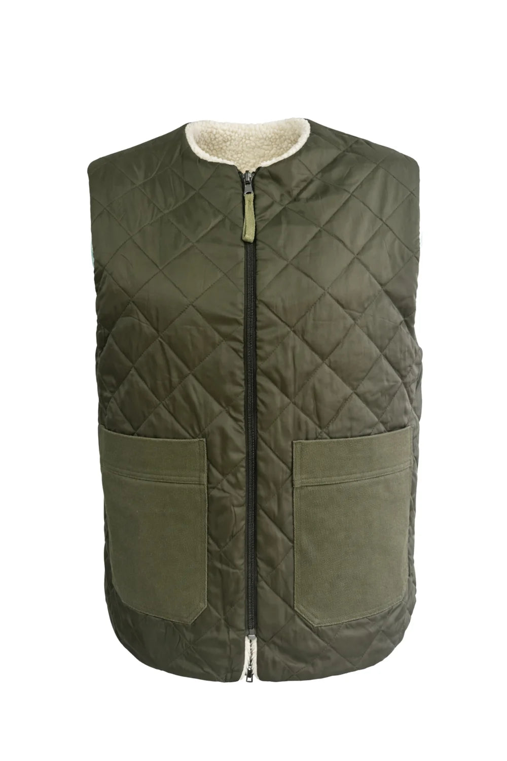 Lollys Laundry Vest - UnityLL Vendbar Vest i Dark Green