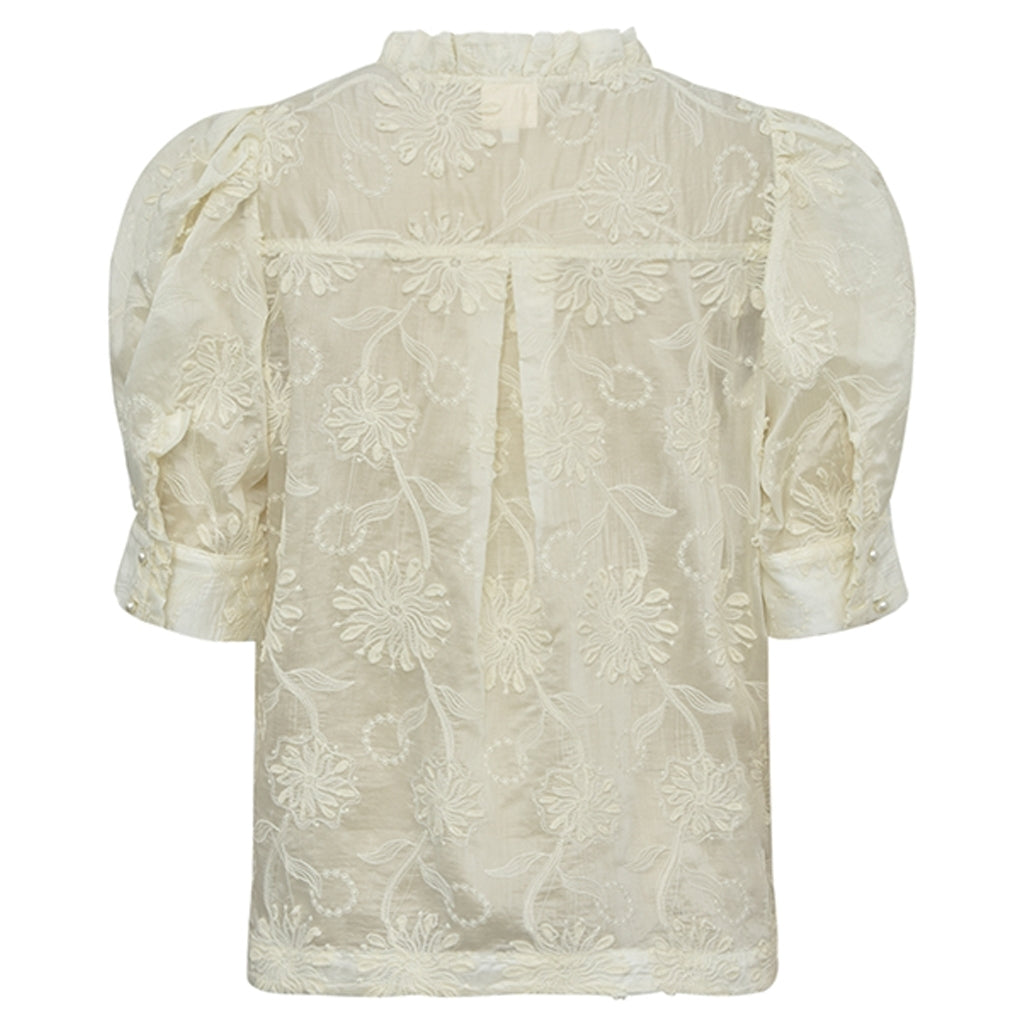 Gossia Bluse - AmarGO Lace Bluse i Creme