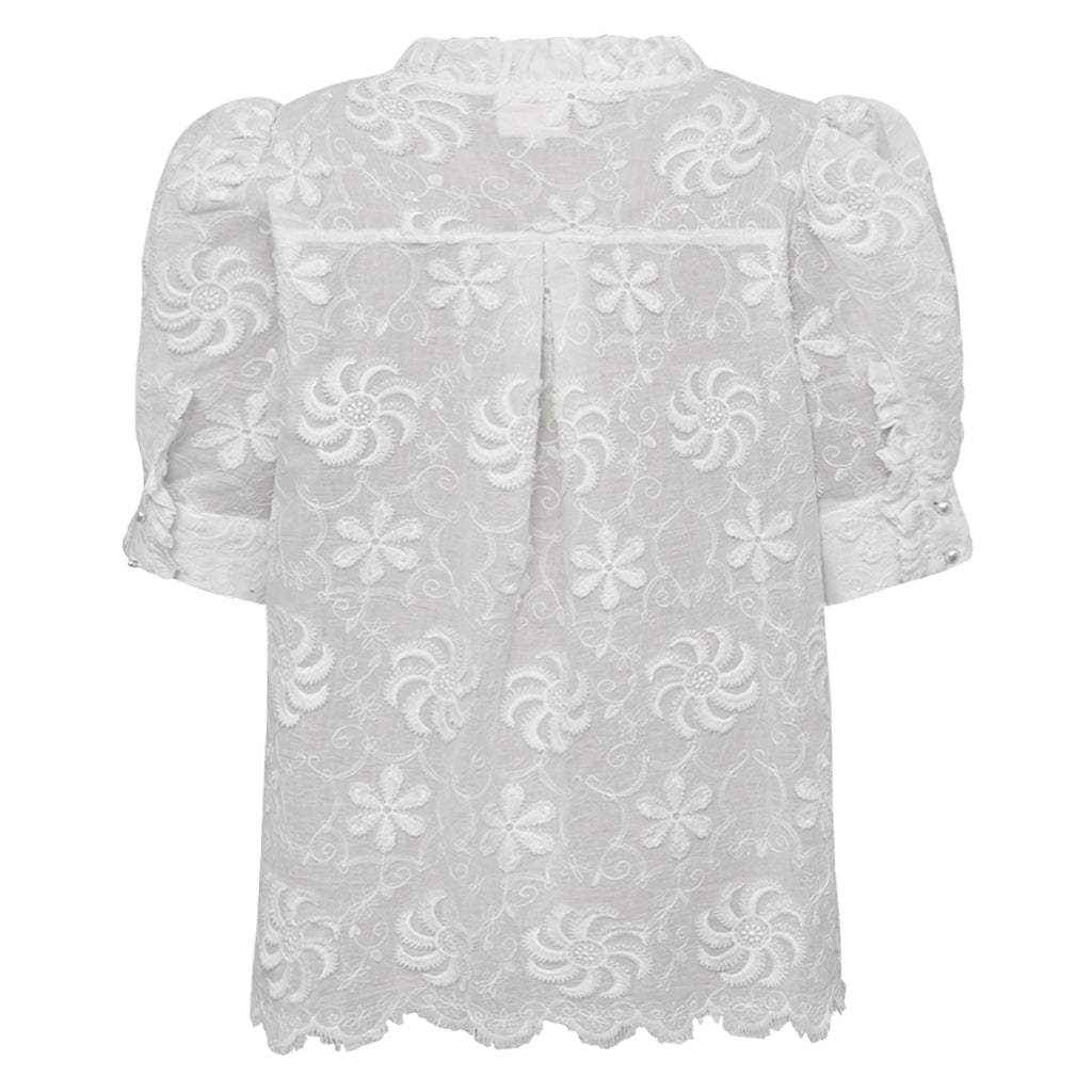 Gossia Bluse - AmarGO Dia Bluse i Hvid