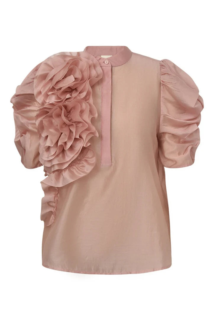 Gossia Bluse - AnnsofiGO Bluse i Dusty Rose