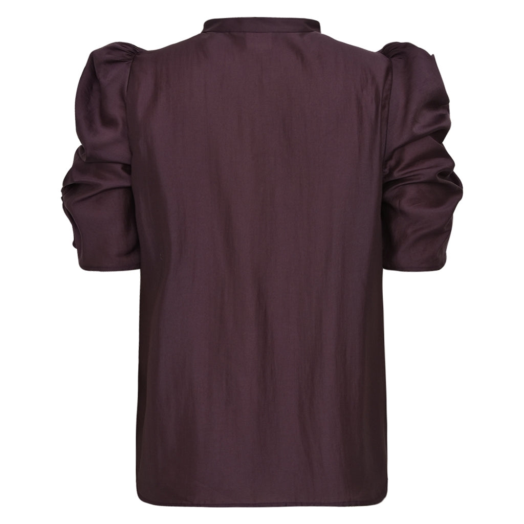 Gossia Bluse - AnnSofiGO Lull Bluse i Plum
