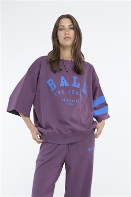 BALL Original Sweat - BaAlicia Ss Sweat i Bordeaux