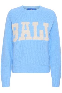 BALL Original Sweat - BaStacy Strik i Powder Blue