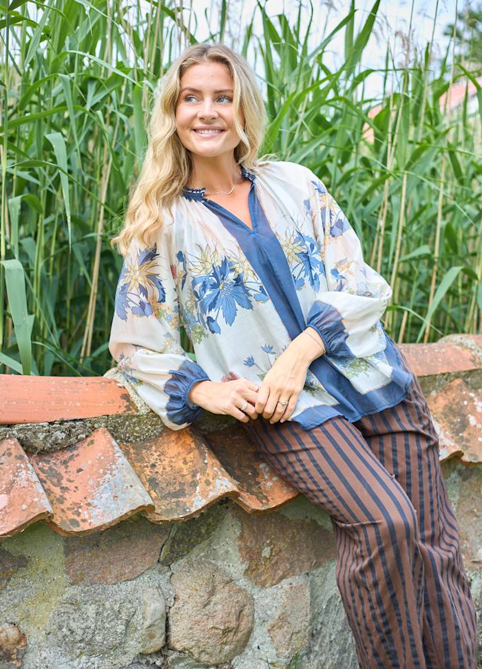 Black Colour Bluse - BcBelis Bluse i Navy