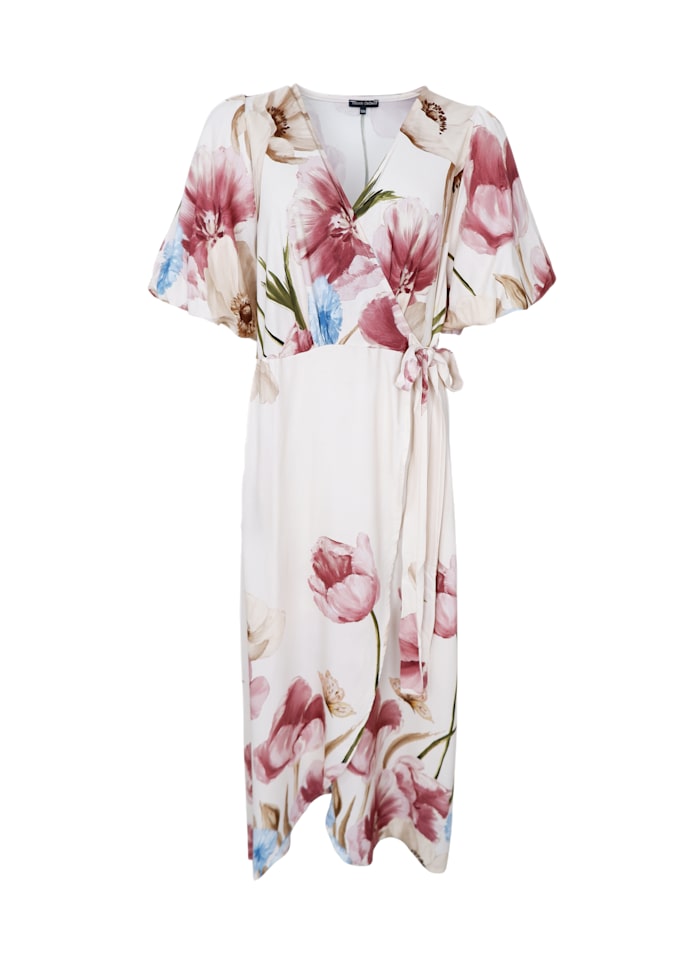 Black Colour Kjole - BcBell Wrap Kjole I Creme