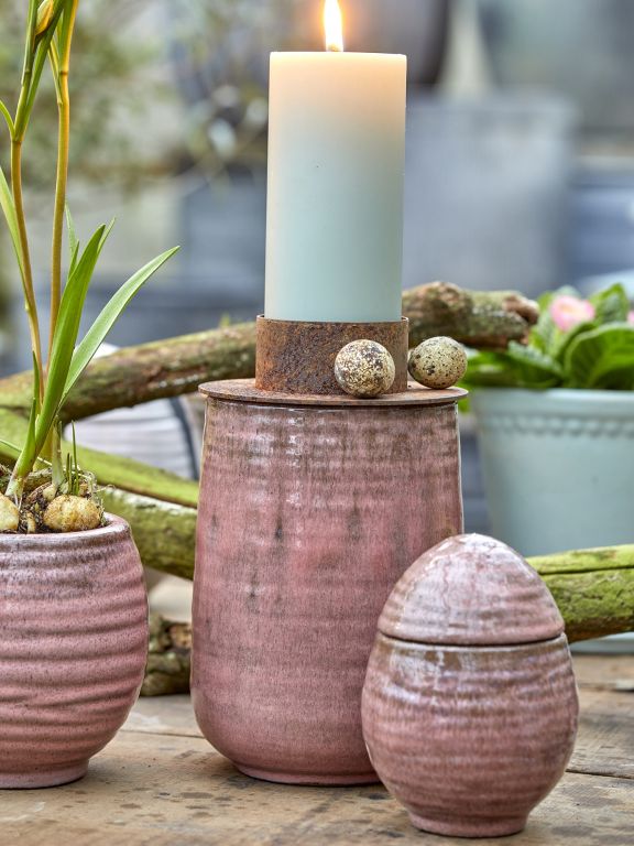 B-Green Interiør Vaser - Feline Vaser i Rose Mix Ø: 13cm
