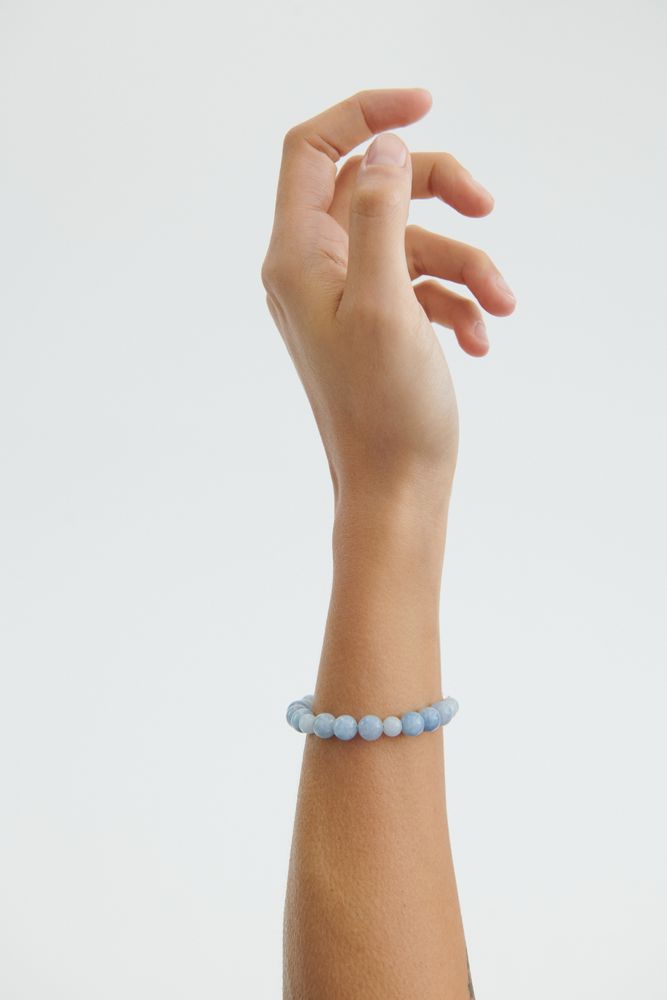 Pernille Corydon Armbånd - Blue Sky Armbånd Med Blå Aquamarine-sten