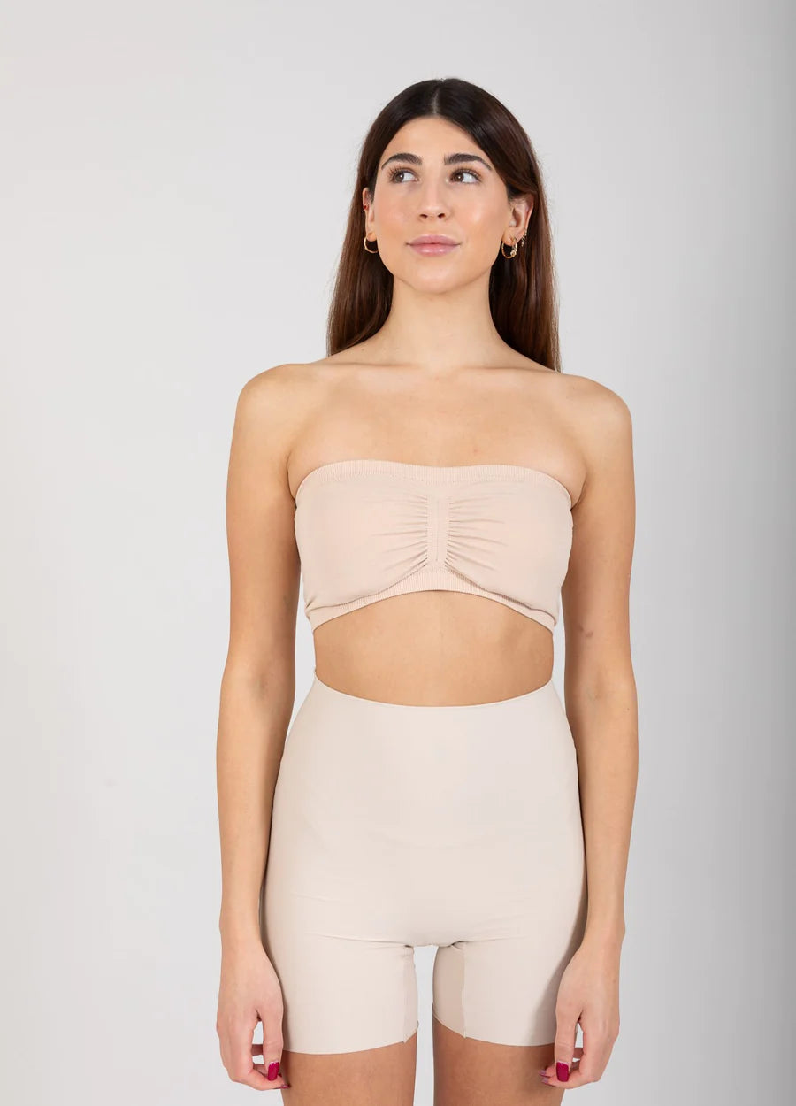 Coster Copenhagen Top - CC Heart Nala Bandeau BH Top i Nude