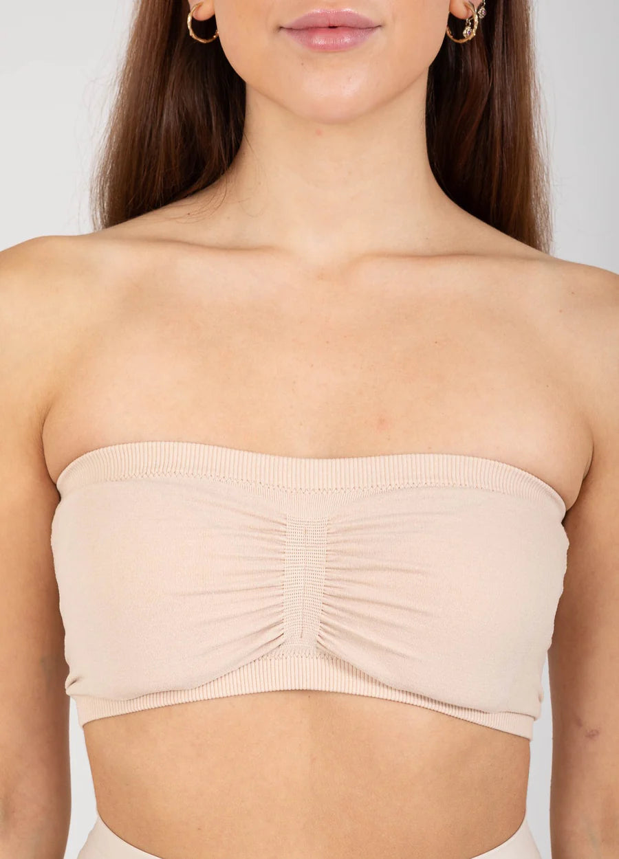 Coster Copenhagen Top - CC Heart Nala Bandeau BH Top i Nude