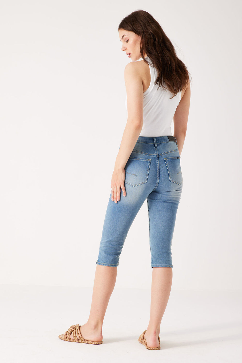 Garcia Jeans - Celia Carpri Jeans i Medium Used