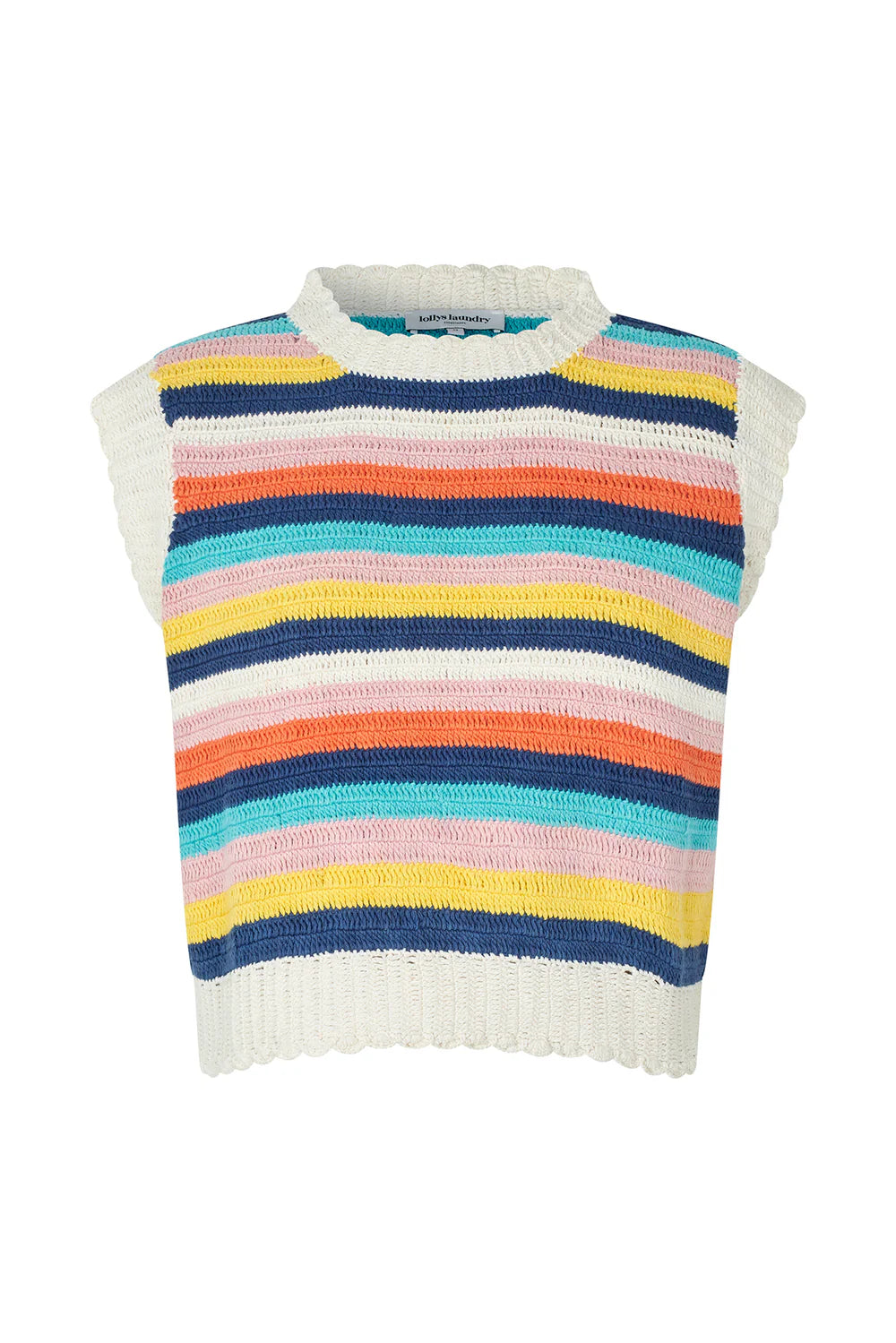 Lollys Laundry Vest - ChicagoLl Vest i Multi Strib