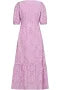 Co´couture Kjole - NayaCC Anglaise SS Pleat kjole i Orchid