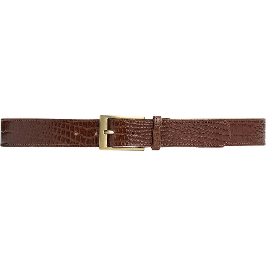 Depeche Bælte - 17140 Fashion Favourites Bælte i Cognac Croco