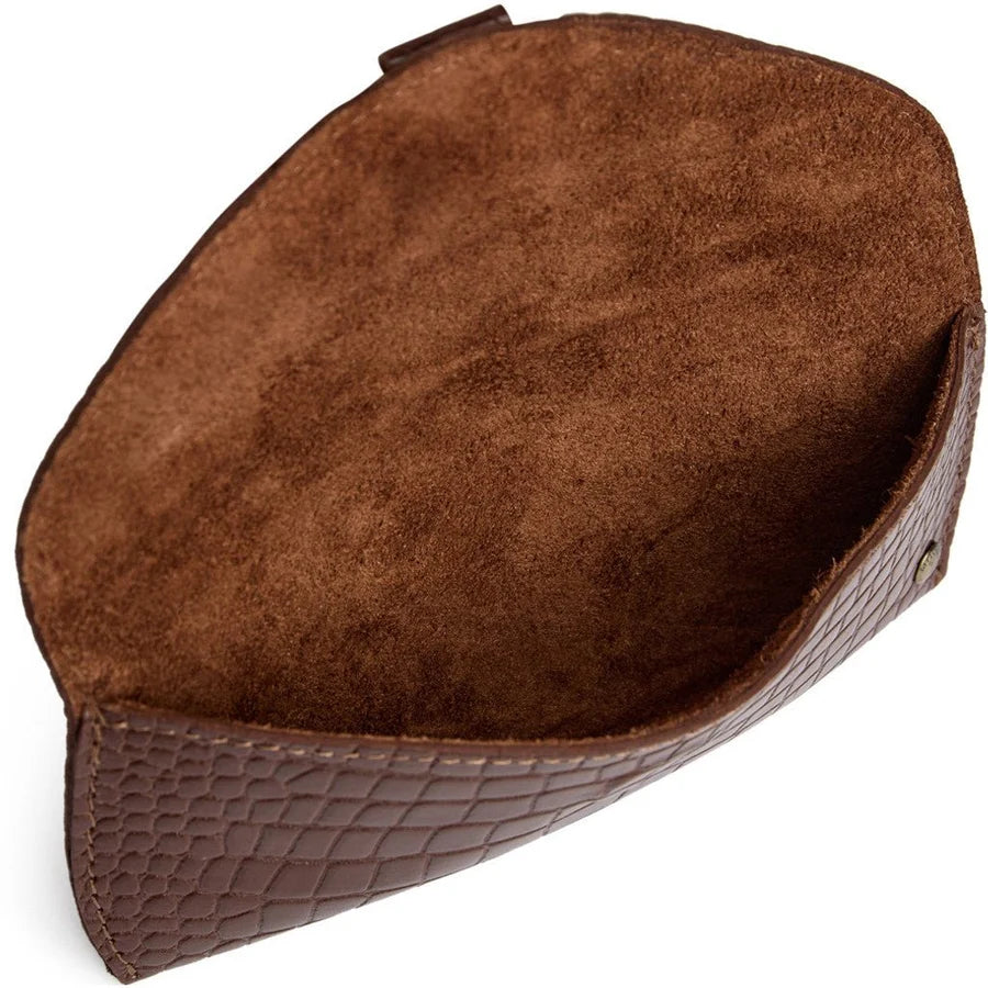 Depeche Etui - 17202 Fashion Favourites Solbrille Etúi i Cognac Croco