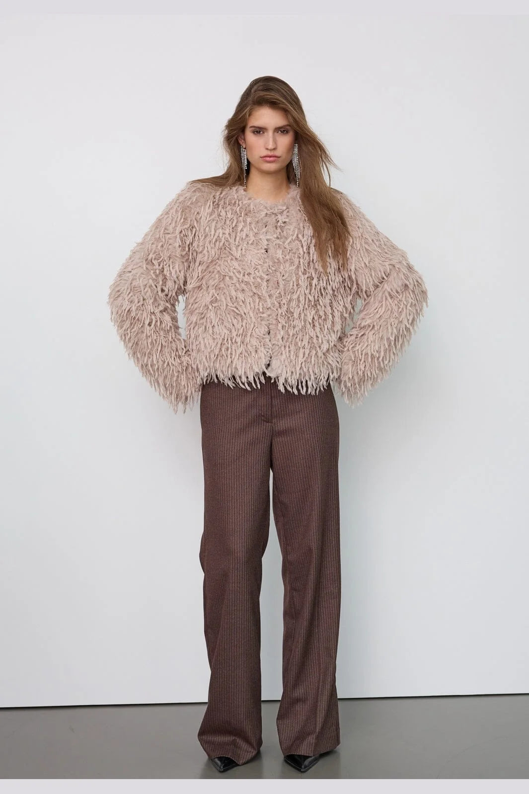 Co´Couture Jakke - FeliceCC Feather Jakke i Mink