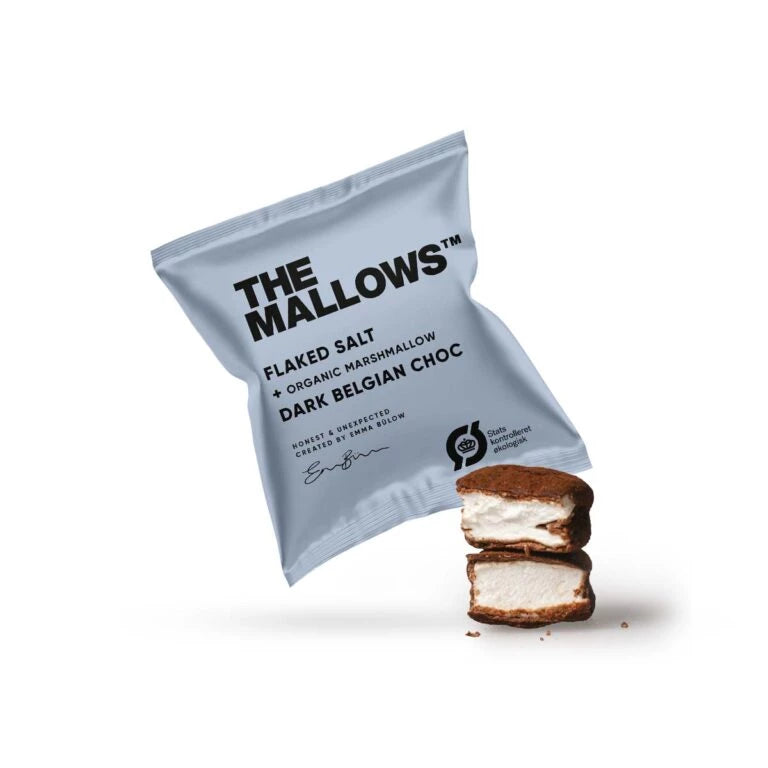 The Mallows Skumfiduser - Enkelpakke, Skumfidus Med Mørk Chokolade og Flage Salt