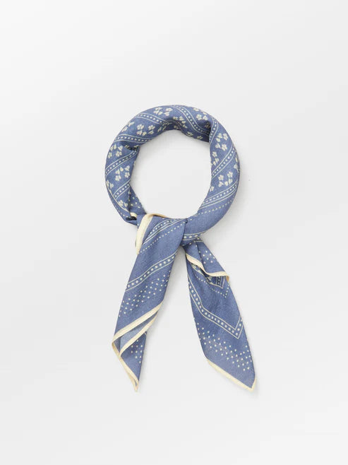Beck Søndergaard Tørklæde - Talianna Cotta Tørklæde i Vintage Indigo Blue