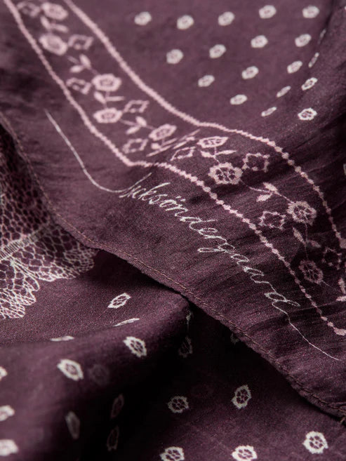 Beck Søndergaard Tørklæde - Lacia Tabby Sia Tørklæde i Fig Red