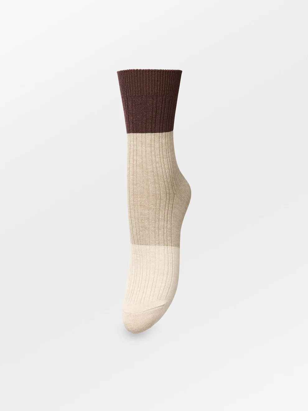 Beck Søndergaard Strømper - ColourBlock Bam Strømper i Birch White
