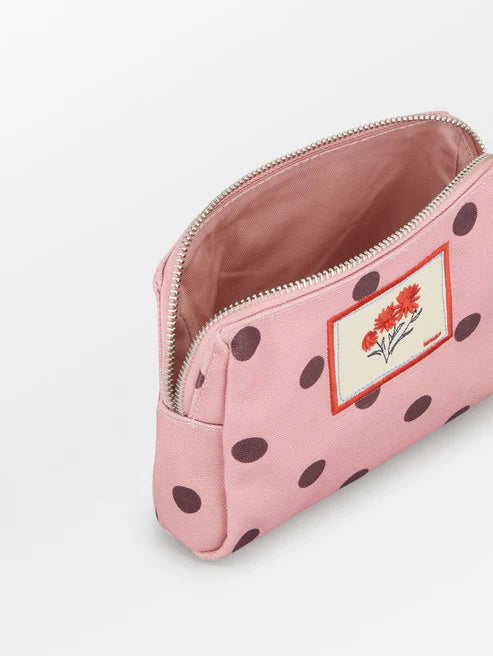 Beck Søndergaard Taske - Polka Canvas Pouch Taske i Lyserød