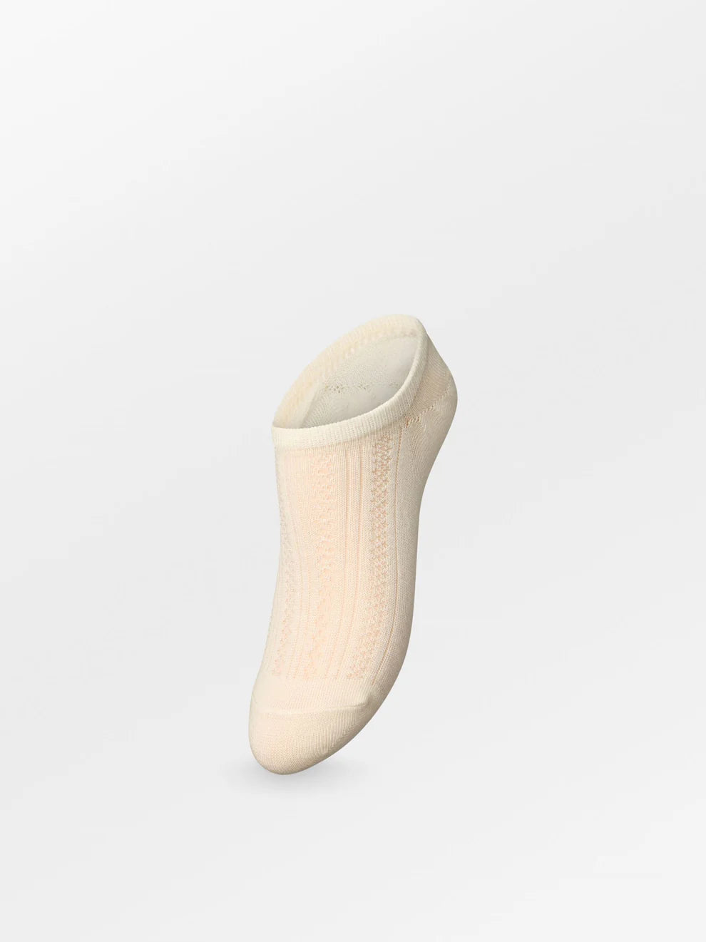 Beck Søndergaard Strømper - Crochia Cotta Sneakie Strømper i Birch White