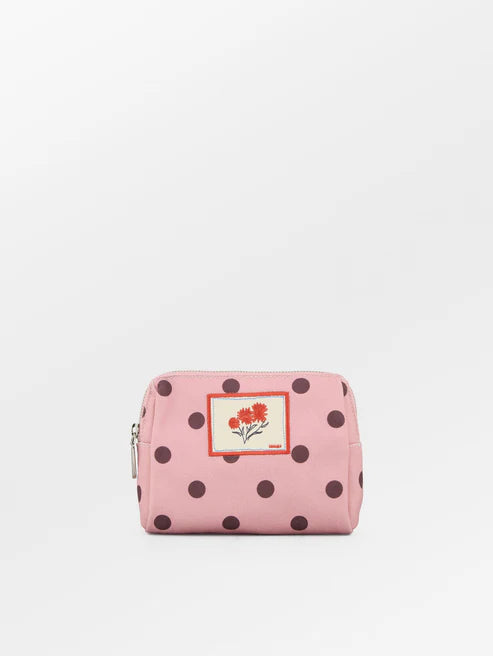 Beck Søndergaard Taske - Polka Canvas Pouch Taske i Lyserød