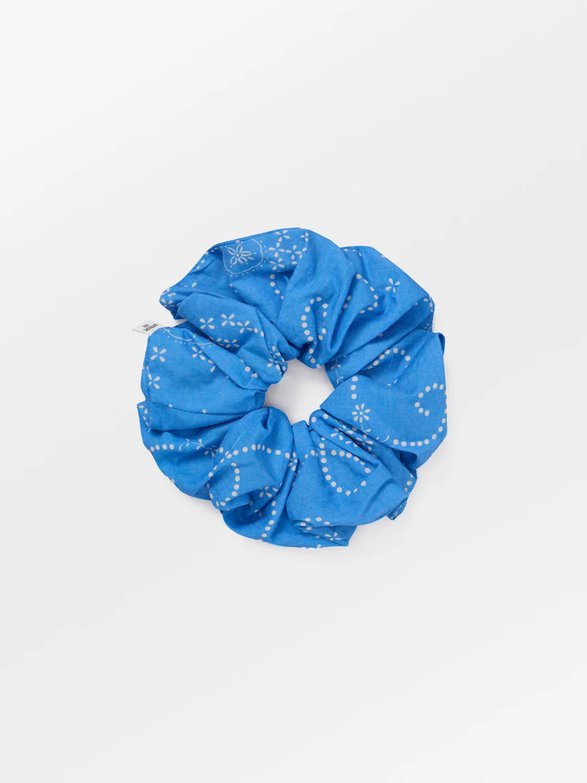 Beck Søndergaard Hårelastik - Anglaisia Cotta Scrunchie Regatta Blue
