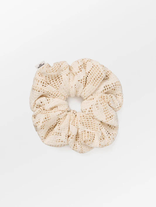 Beck Søndergaard Hårelastik - Croflora Scrunchie i Buttercream