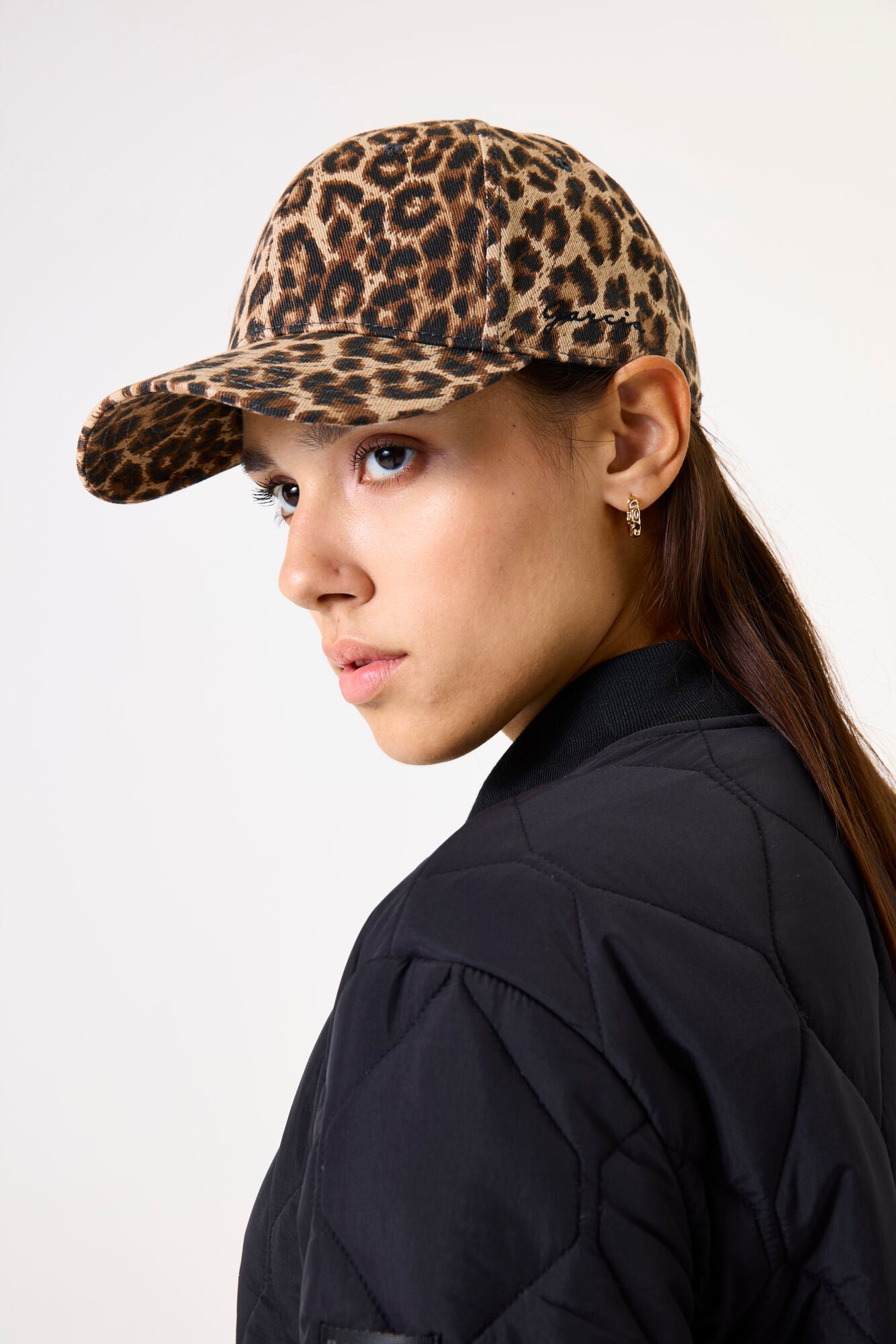 Garcia Hat - Leopard Cap i Turtledove