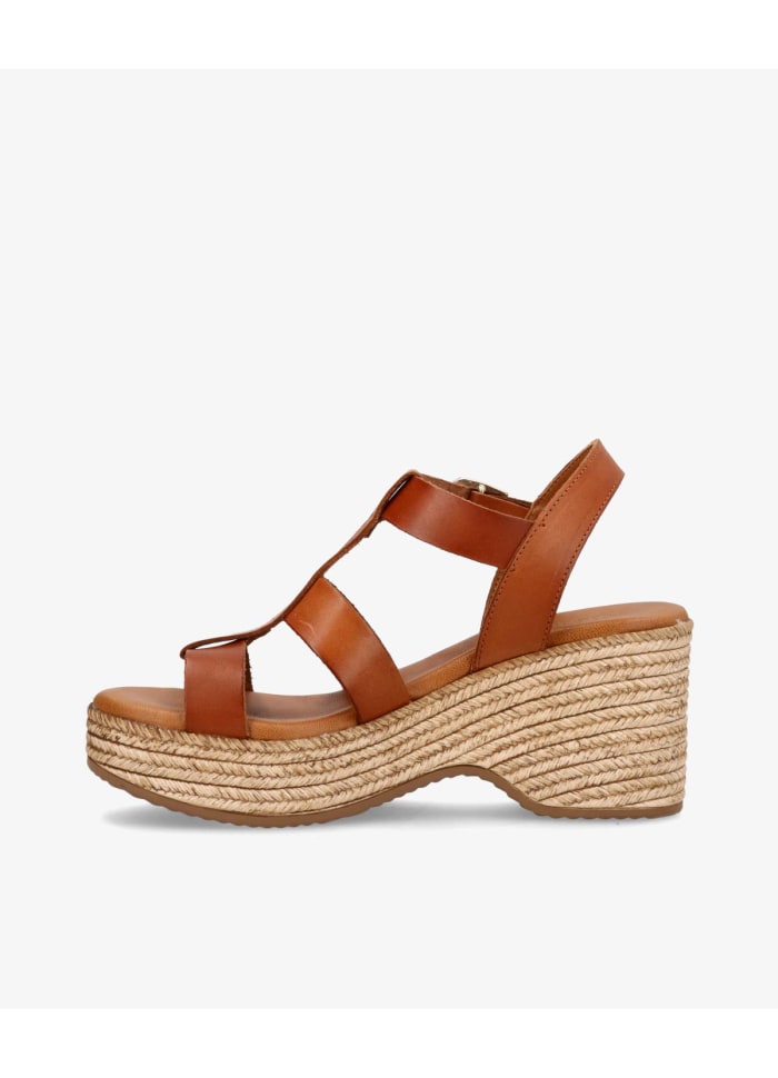 Shoedesign Sandal - Hannah Sandal i Leather Cognac