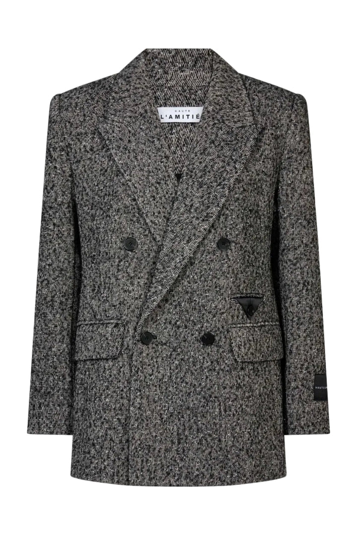Haute L´amitié Blazer - Glimpse Pocket Blazer I Grey Melange