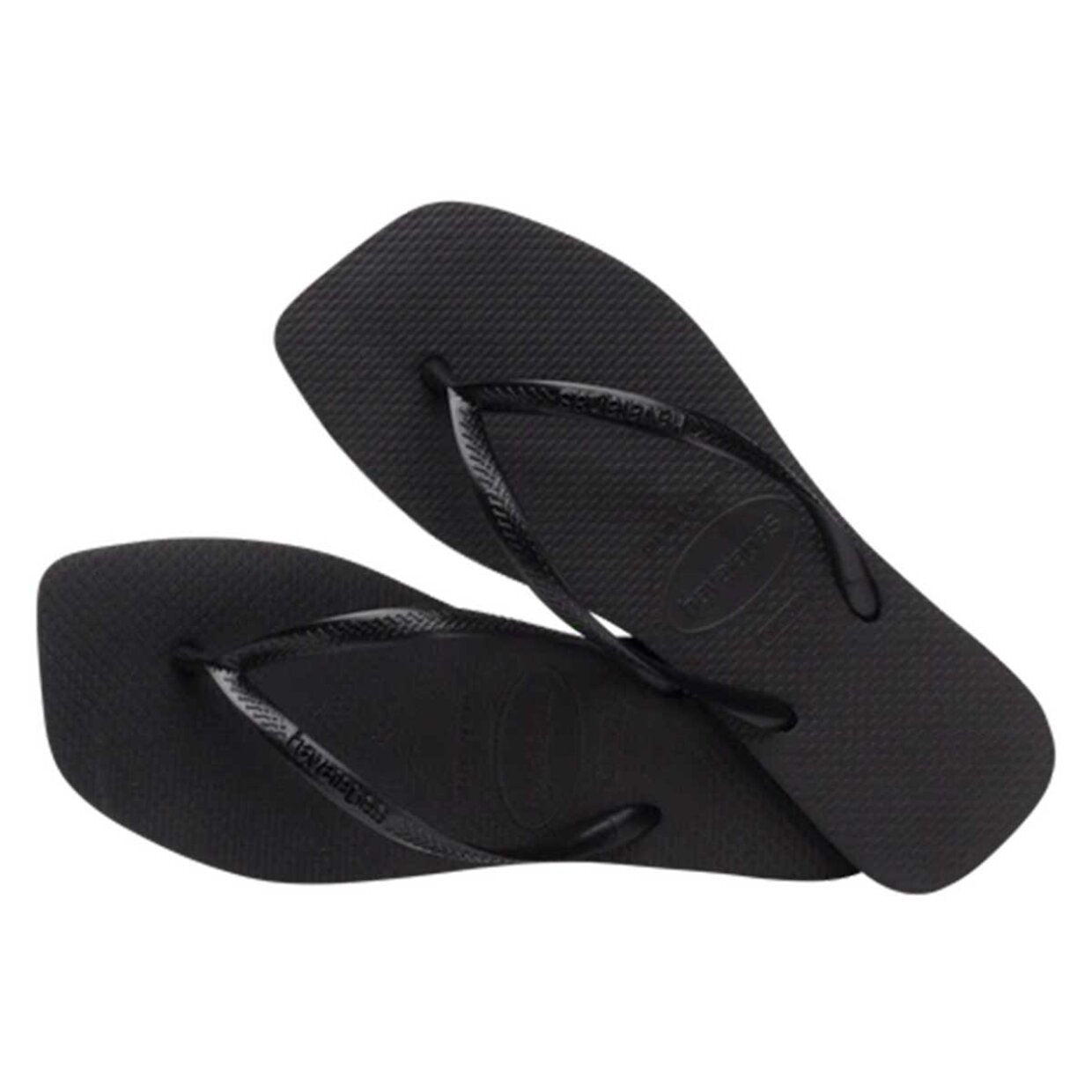 Havaianas Klipklappere - Hav Slim Square Klip Klap i Sort