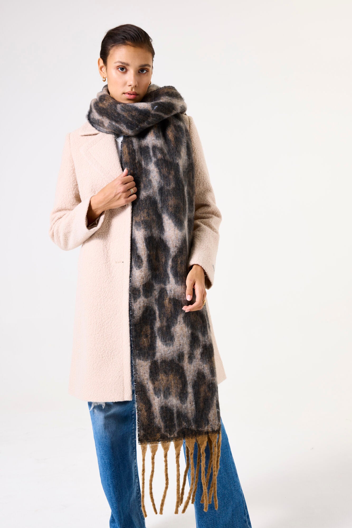 Garcia Tørklæde - Ladies Tørklæde i Leopard