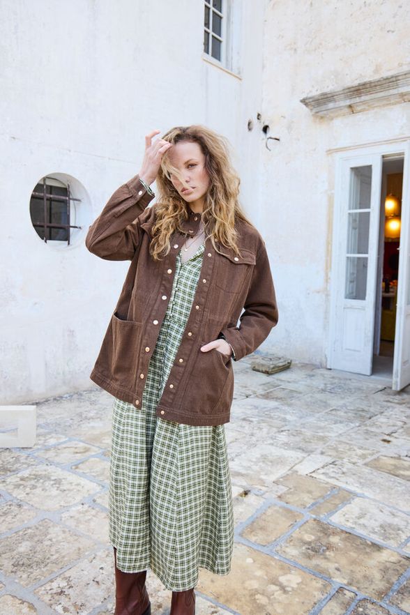 Atelier Rêve Jakke - IRKunis Jakke i Carafe Brun