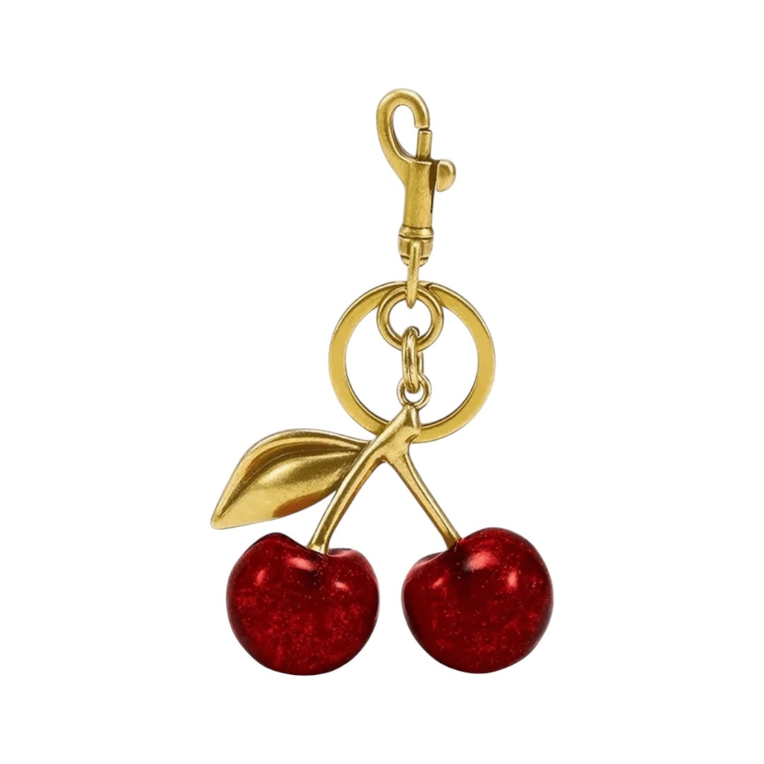 CharmMe Nøglering - Cherry Nøglering i Rød