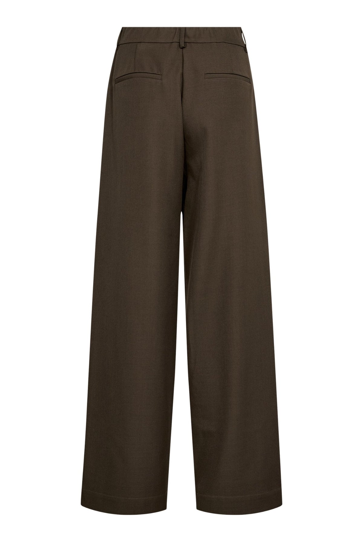 Co´Couture Bukser - LunaCC Wide Pant i Dusty Army