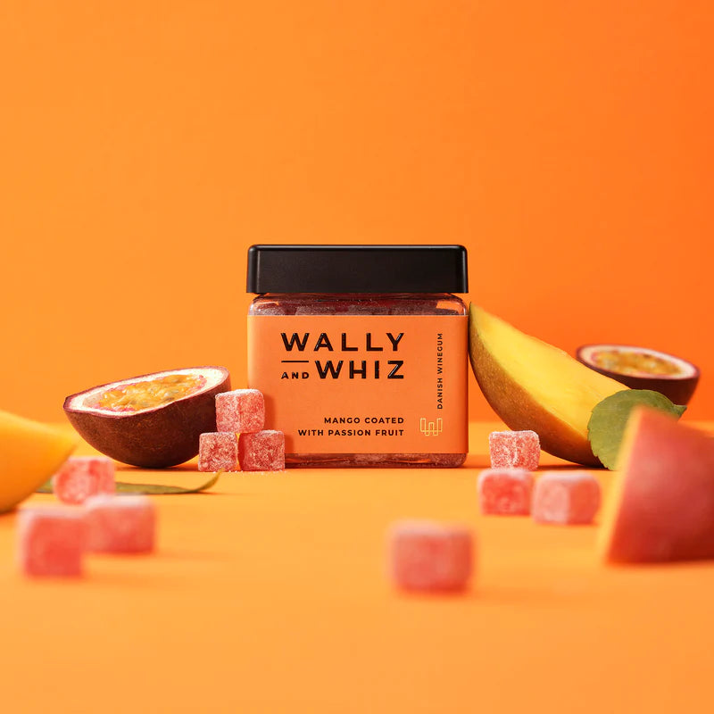 Wally And Whiz - Nordic Vingummi med Mango & Passions Frugt