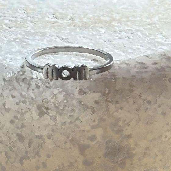 Stine A Fingerring - WOW/MOM Ring i Sølv