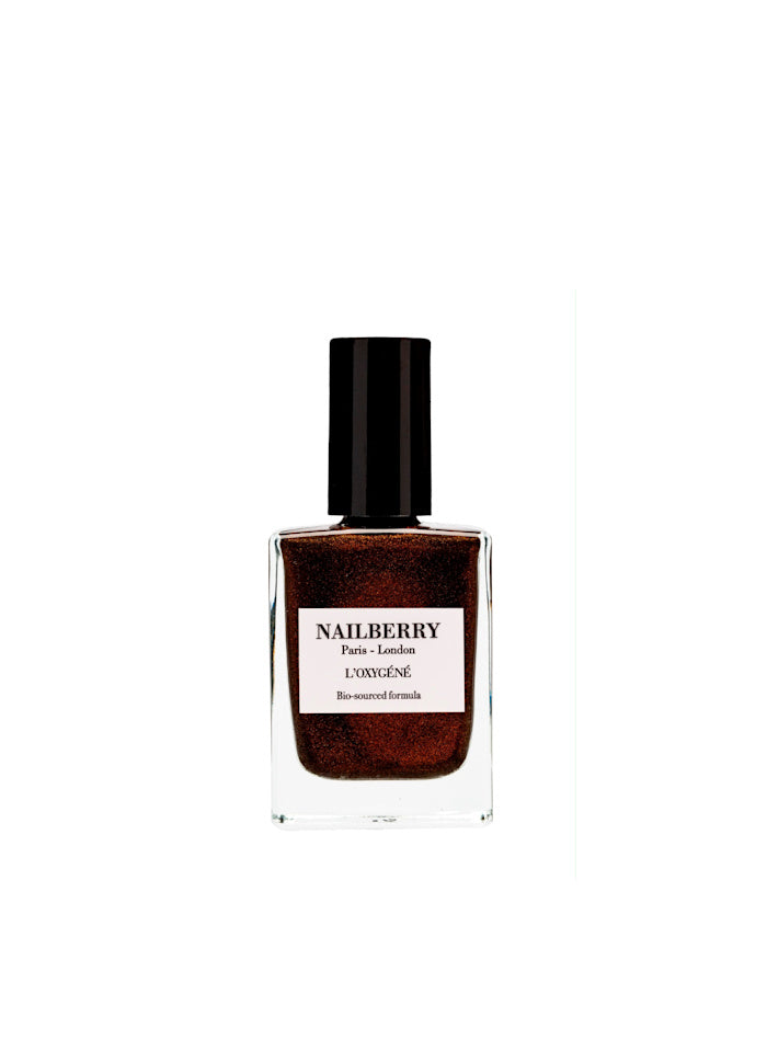 NAILBERRY Neglelak - Neglelak Bright Spark Brun Shiny